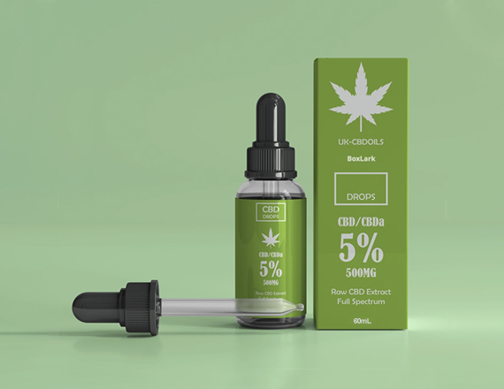 Custom 60ml Bottle Boxes