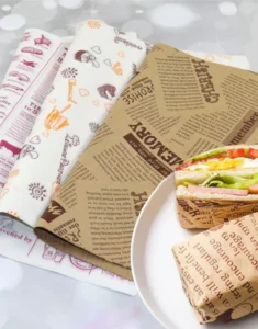 Custom Sandwich Paper
