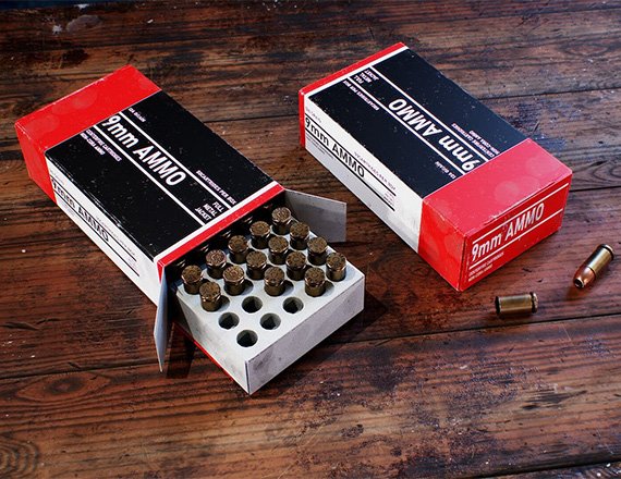 Ammo Cardboard Boxes