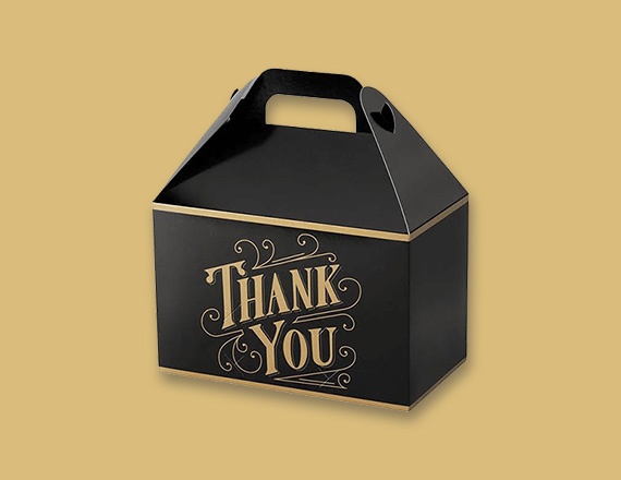 Black Gable Boxes