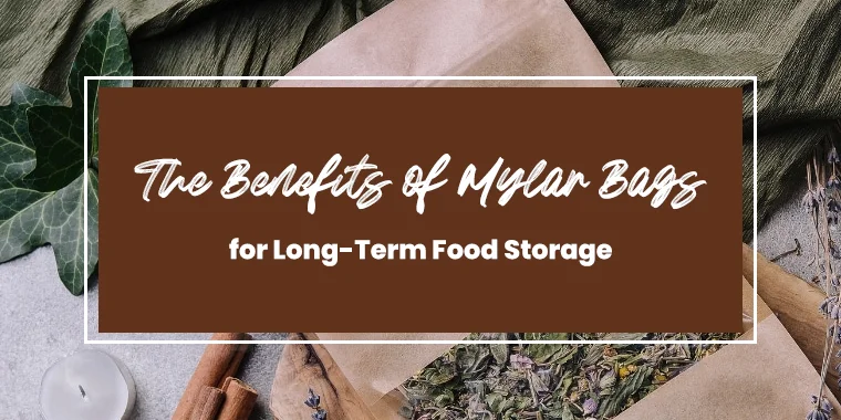 The Real Benefits of Mylar Bags for Long-Term Food Storage