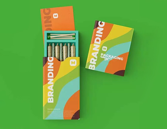 Child Resistant Pre Roll Box