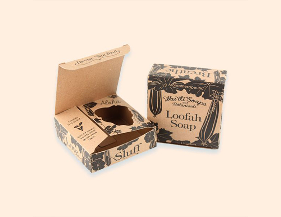 Custom Kraft Soap Boxes