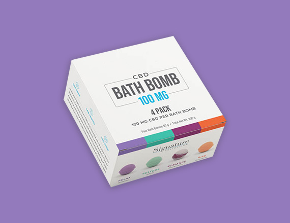 CBD Bath Bomb Boxes