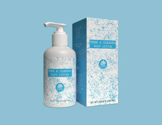 cbd lotion boxes