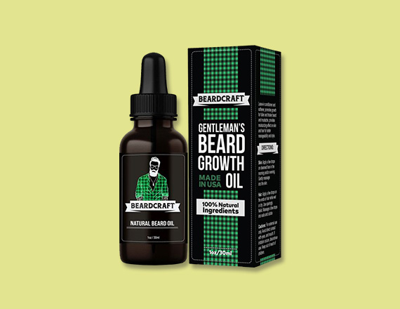 Custom Beard Oil Boxes