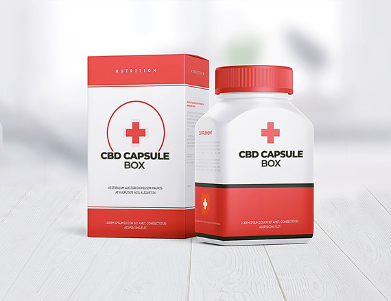 Custom CBD Capsule Boxes