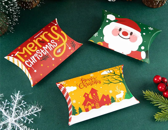 Christmas Pillow Boxes
