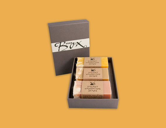 Custom Handmade Soap Boxes