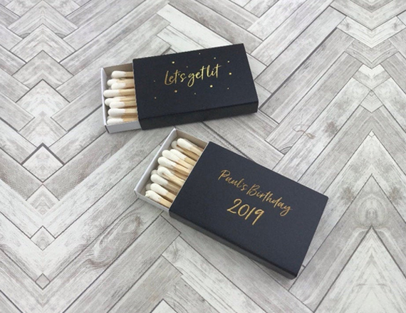 Custom Match Boxes