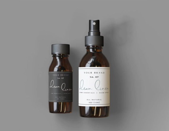 Spray Bottle Labels