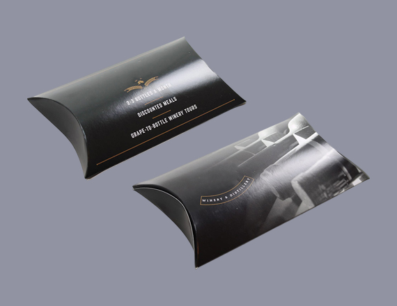 Black Pillow Boxes