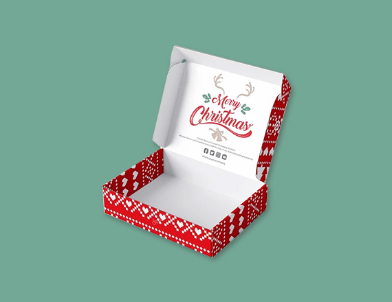 Custom Christmas Candy Boxes