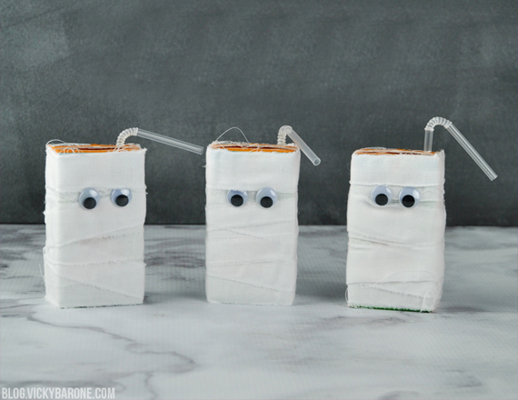 Custom Halloween Juice Boxes