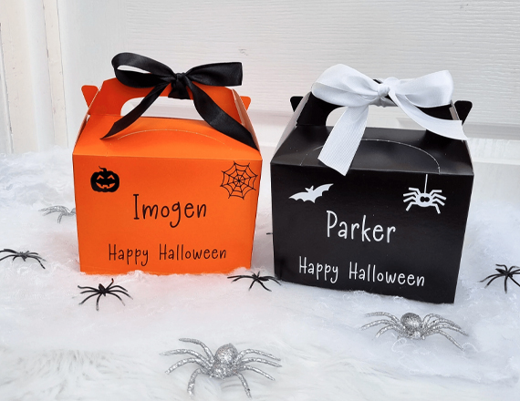 Custom Halloween Treat Boxes