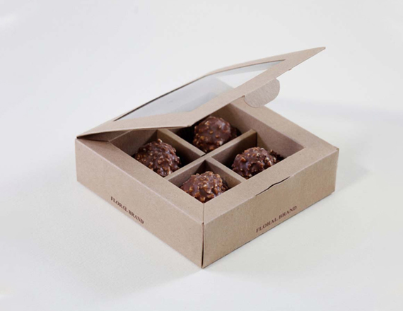 Kraft Candy Boxes