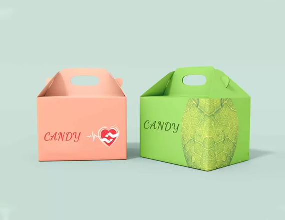 Kraft Candy Boxes