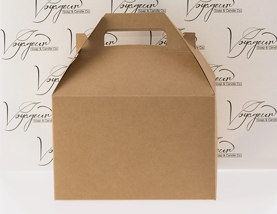 Kraft Paper Gable Box