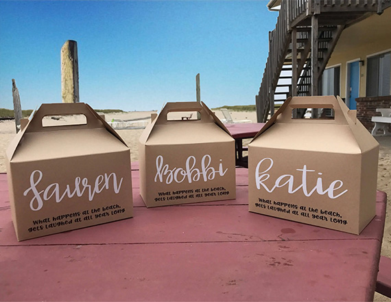 Kraft Paper Gable Box