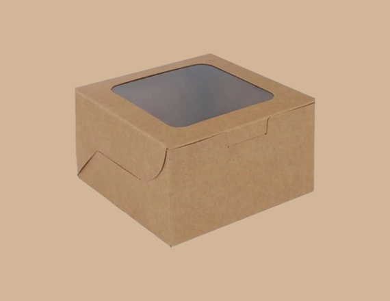 Kraft Paper Boxes With Window