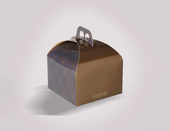 Custom Metallic Cake Boxes