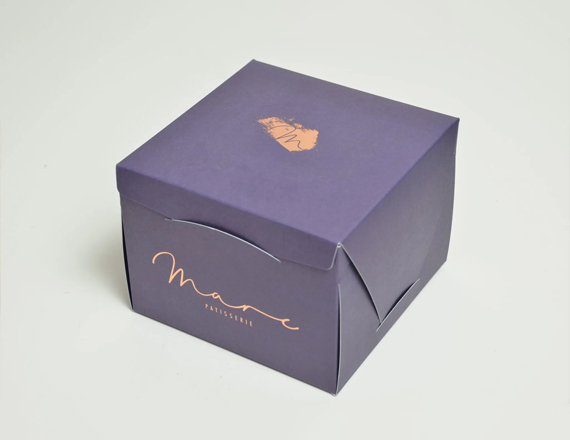 Custom Metallic Cake Boxes