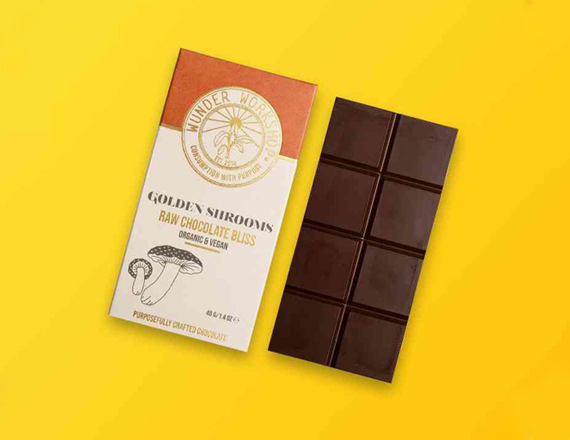 Mushroom Chocolate Bar Packaging