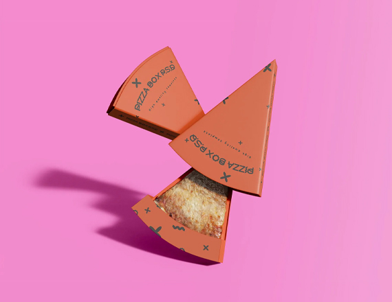 Custom Pizza Slice Boxes