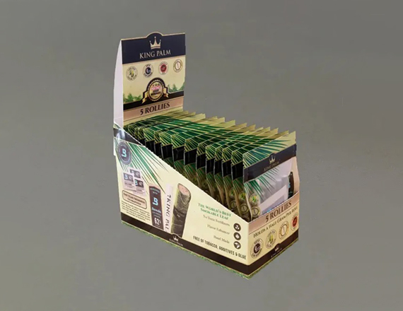 Custom Pre Roll Display Boxes