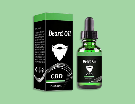 Custom Beard Oil Boxes