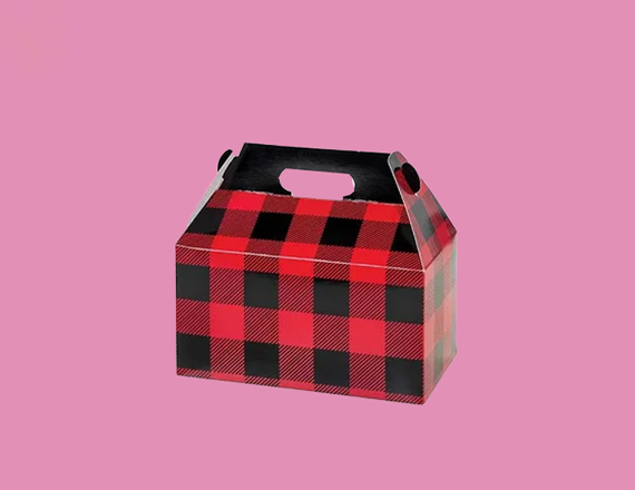 Red Gable Boxes