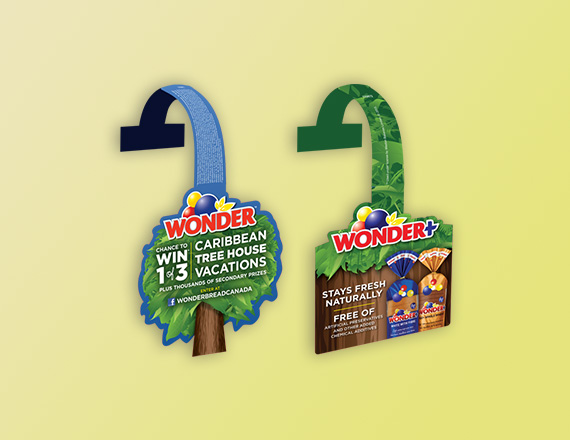 cheap shelf wobbler