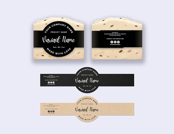 Soap Bar Labels