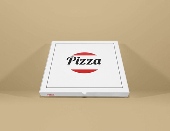 White Pizza Boxes