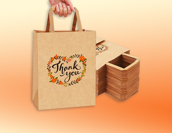 Custom Brown Paper Bags