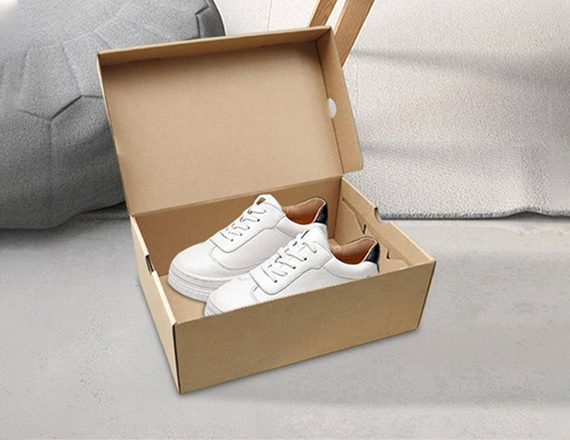 Cardboard Shoe Boxes